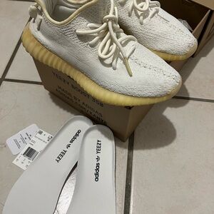Authentic Adidas Yeezy triple white women Sneakers 6.5